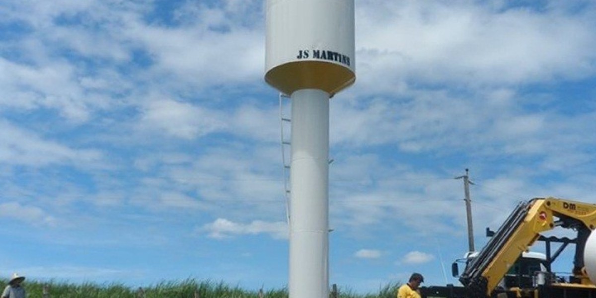 Caldwell FLC Fluted Column Elevated Storage Tank