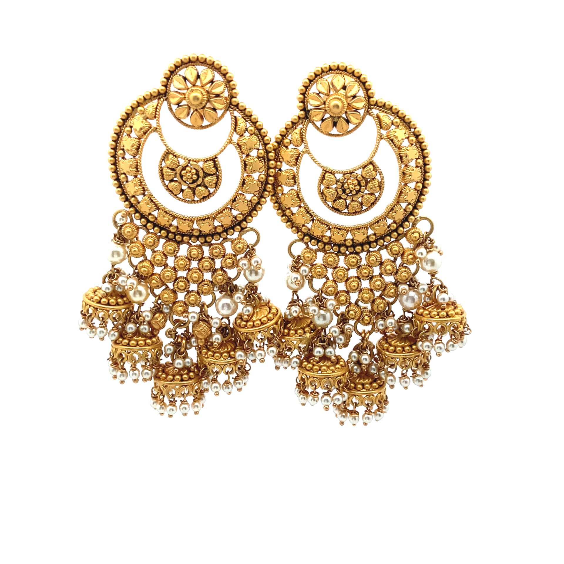 Buy Gold Earrings Online | Zaveri Jewelers