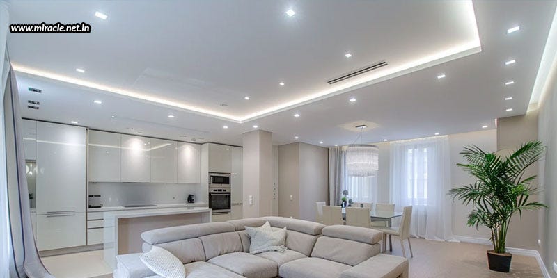 Transforming Spaces With Controllable Ceiling Lighting