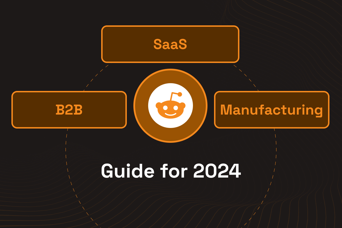 Harnessing Reddit for Demand Generation in SaaS, Manufacturing, and B2B: A Comprehensive Guide for 2024